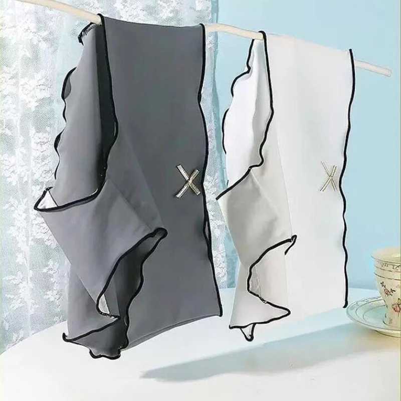 3Pcs Women's Panties Antibacterial Ice Silk Seamless Triangle Underwear Low Waist Briefs Girls Comfort Underpant Sexy Lingeries - Image 2