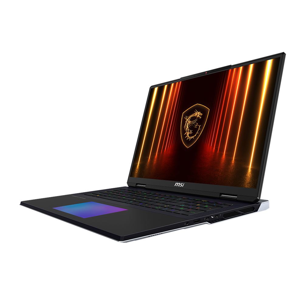 MSI Raider 18 HX AI A2XWJG-416US 18" Gaming Laptop Computer - Core Black Intel Core Ultra 9 285HX 2.1GHz Processor; NVIDIA GeForce RTX 5090 GPU 24GB GDDR7; 64GB DDR5-6400 RAM; 2TB Solid State Drive - Image 2