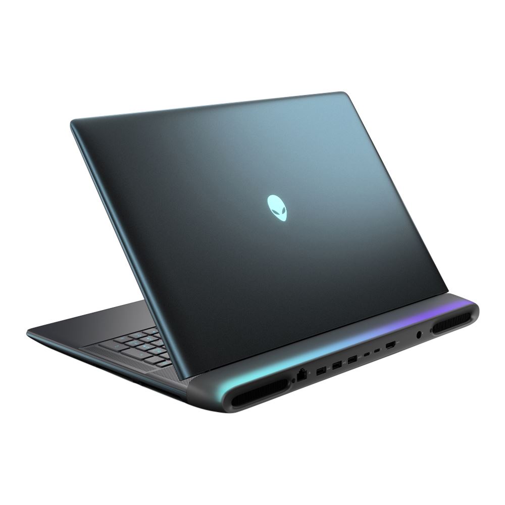 Dell Alienware 18 Area-51 AA18250 18" Gaming Laptop Computer - Liquid Teal Intel Core Ultra 9 275HX 2.1GHz Processor; NVIDIA GeForce RTX 5090 24GB GDDR7; 64GB DDR5-6400 RAM; 2TB Solid State Drive - Image 4