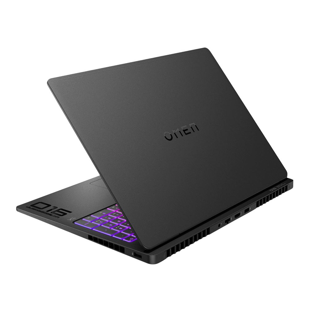HP OMEN MAX 16-ak0003nr 16" Gaming Laptop Computer - Shadow Black Aluminum AMD Ryzen AI 9 HX 375 (2.0GHz) Processor; NVIDIA GeForce RTX 5080 16GB GDDR7; 32GB DDR5-5600 RAM; 1TB Solid State Drive - Image 4