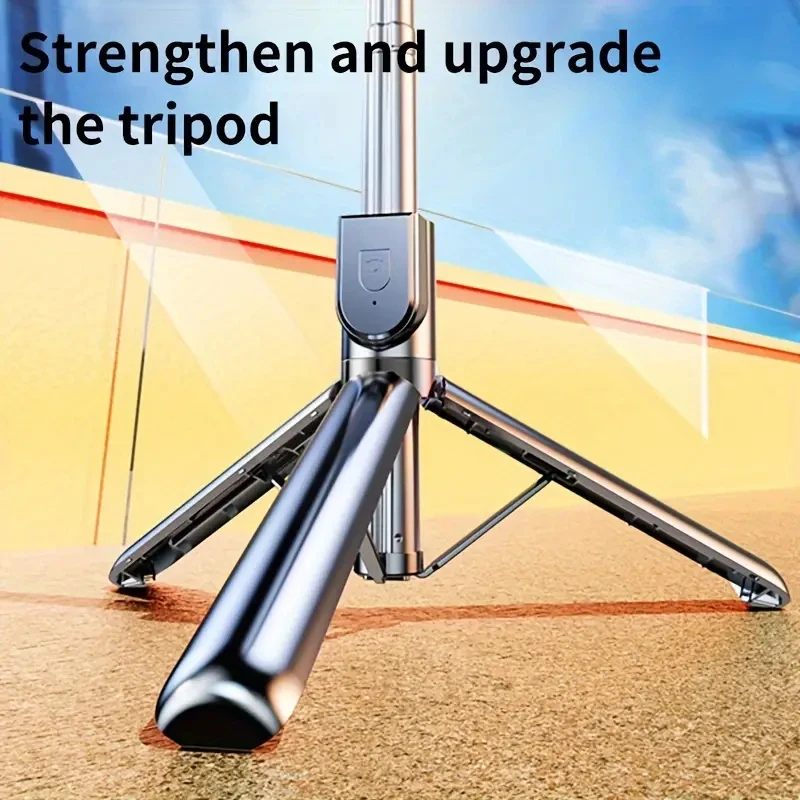 W&O C01 Telescopic Selfie Stick Tripod Monopod Stand Mobile Phone Support Wireless Gimbal Stabilizer For iPhone Android Holder - Image 4