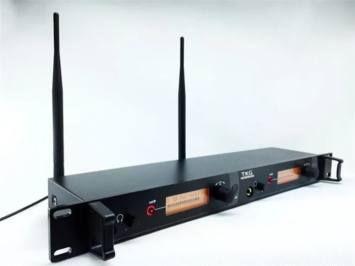 TKG Mono Ear Monitoring System in-ear IEM SR2050 Professional UHF Wireless 8 Receivers in ear monitor system for band drummer - Image 2
