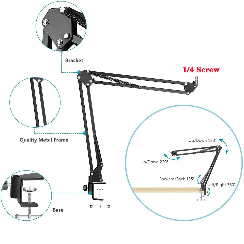 LED Selfie Ring Light Phone Stand With Folding Arm Circle Fill Light Dimmable Tripod Photography RingLight For YouTobe Streaming - Image 3