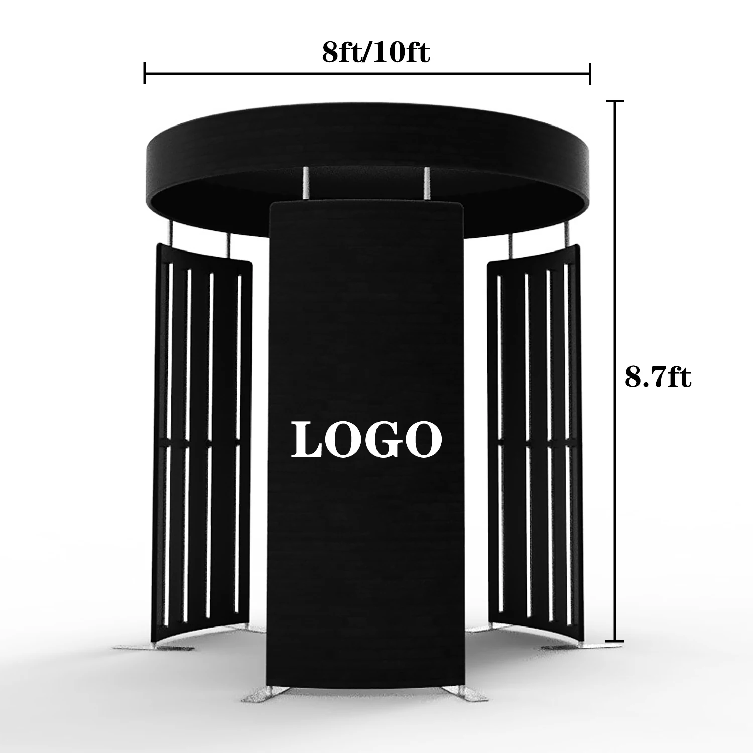 360 Photo Booth Enclosure Backdrop Vogue Photo Booth Drop Shipping 360 Degree Photo Booth Backdrop 360 Photobooth Enclosure - Image 3