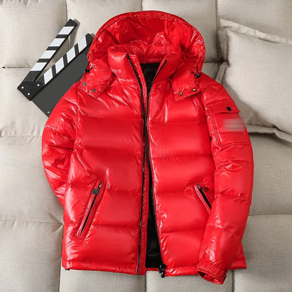Women Puffer Parka Jacket with Hooded Standup Collar and Long Sleeves Featuring Zipper Front for Casual and Office Use - Image 2