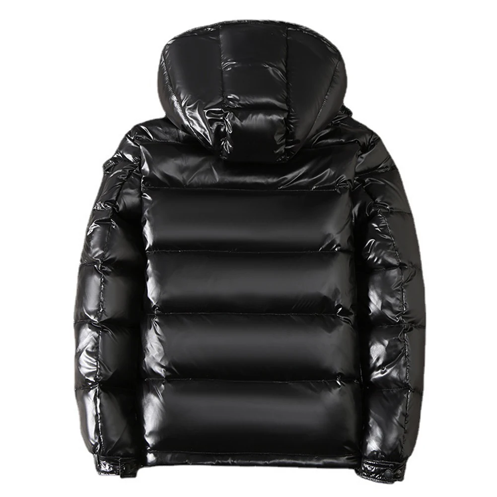Women Puffer Parka Jacket with Hooded Standup Collar and Long Sleeves Featuring Zipper Front for Casual and Office Use - Image 3