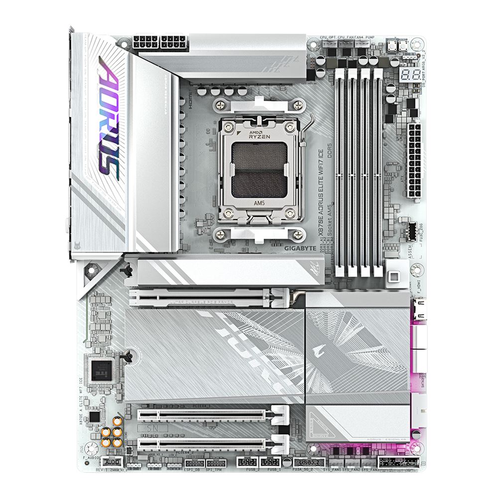 AMD Ryzen 9 9950X3D, Gigabyte X870E Aorus Elite ICE WiFi7 AM5, Crucial Pro Overclocking 32GB DDR5-6000 Kit, Computer Build Bundle - Image 3