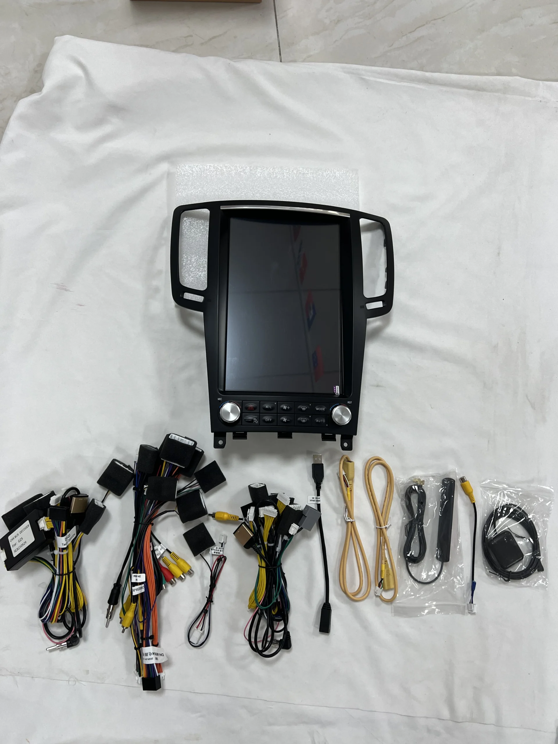 12.2 Inch Android Vertical Style Radio for Infiniti G37 G25 2004-2013 - Image 5