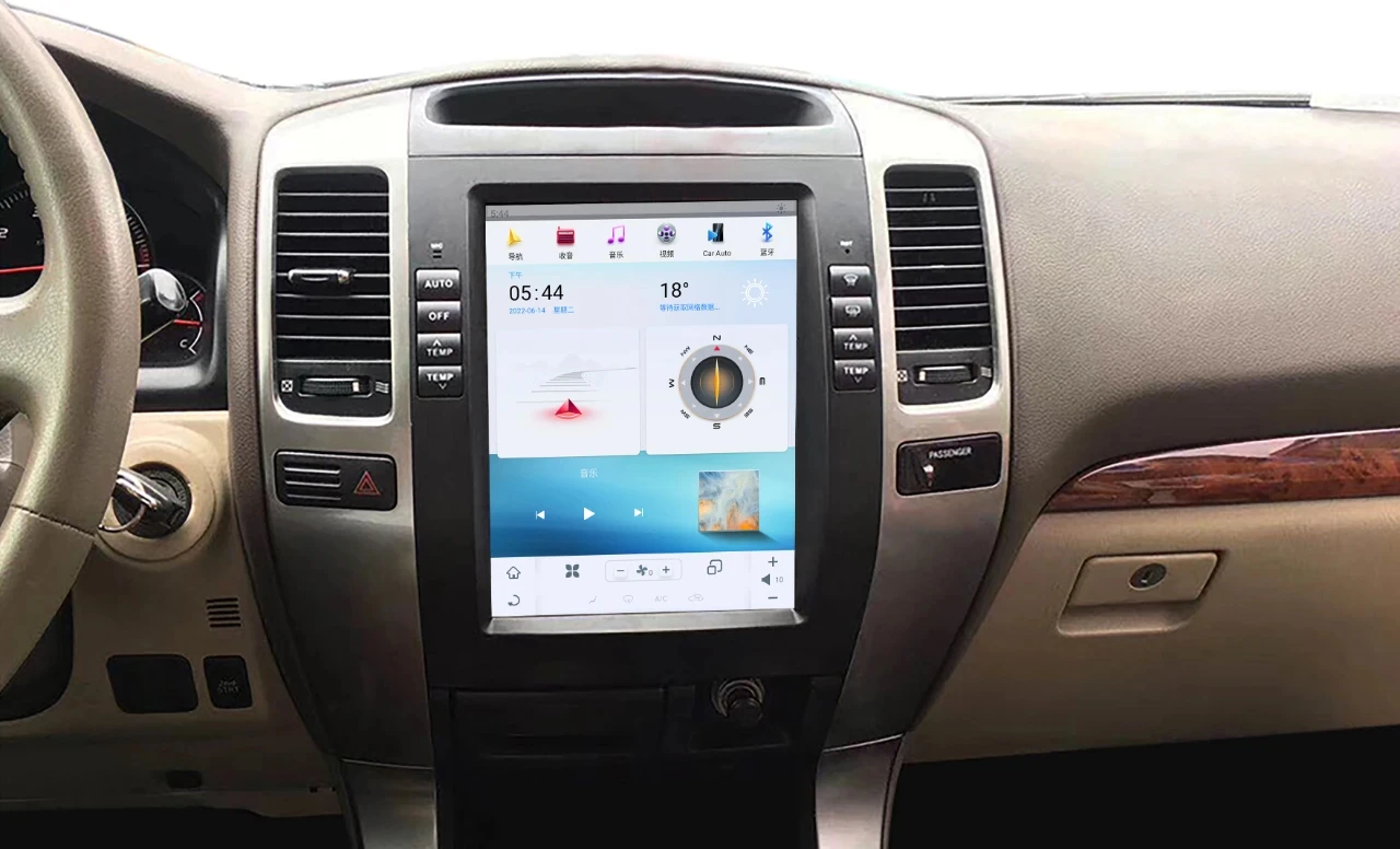 10.4 Inch Android Vertical Style Radio for Lexus GX470 2004-2009 - Image 3