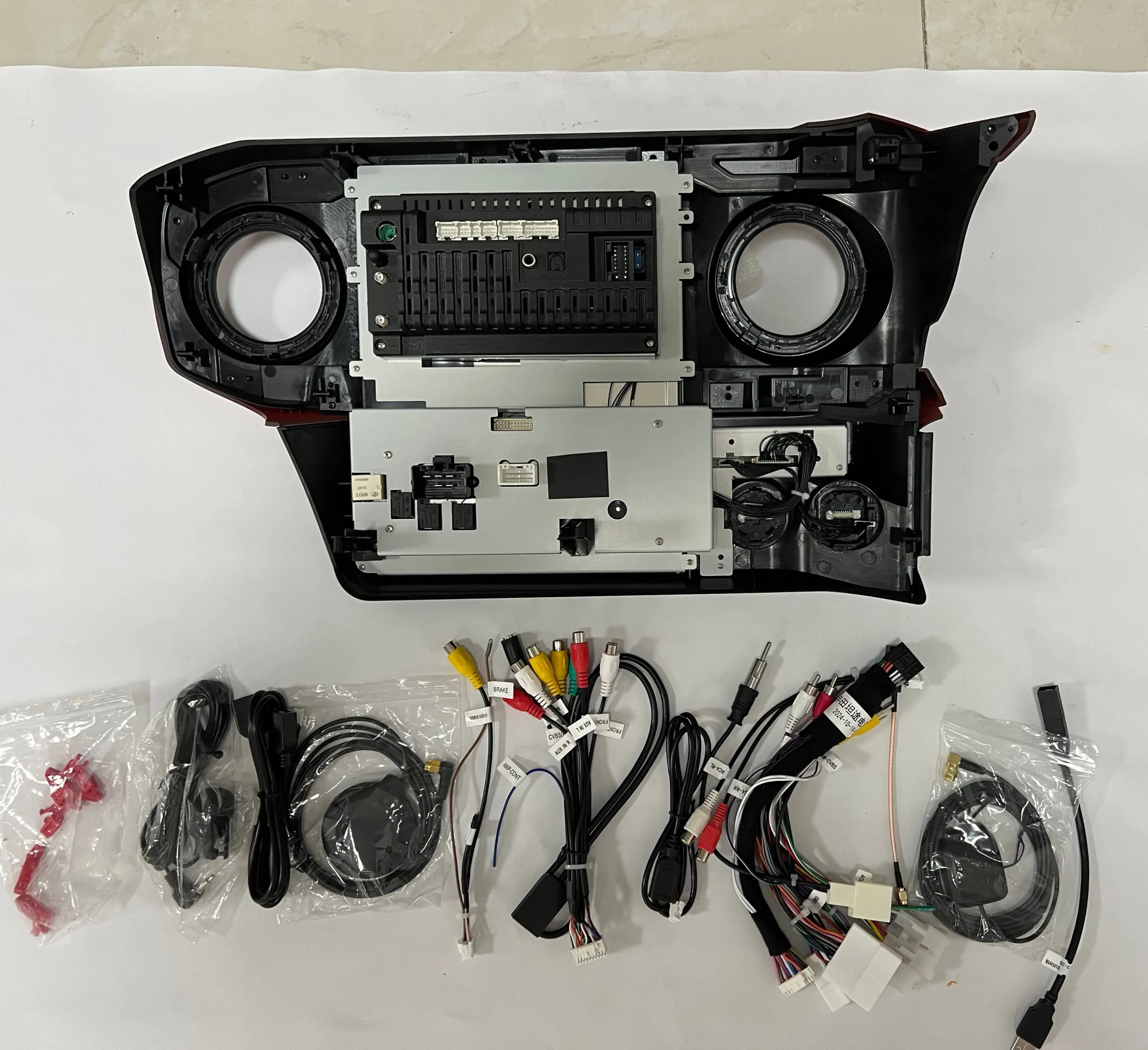 12.1 Inch Android Vertical Style Radio for Toyota Tacoma 2016-2020 - Image 6