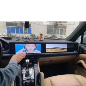 12.3" Dual Screen Andropid Vertical Style Radio for Porsche Cayenne 2010-2017