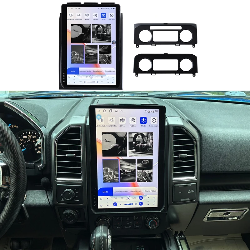 14.5" Android Vertical Style Radio for Ford Raptor F150 2015-2019