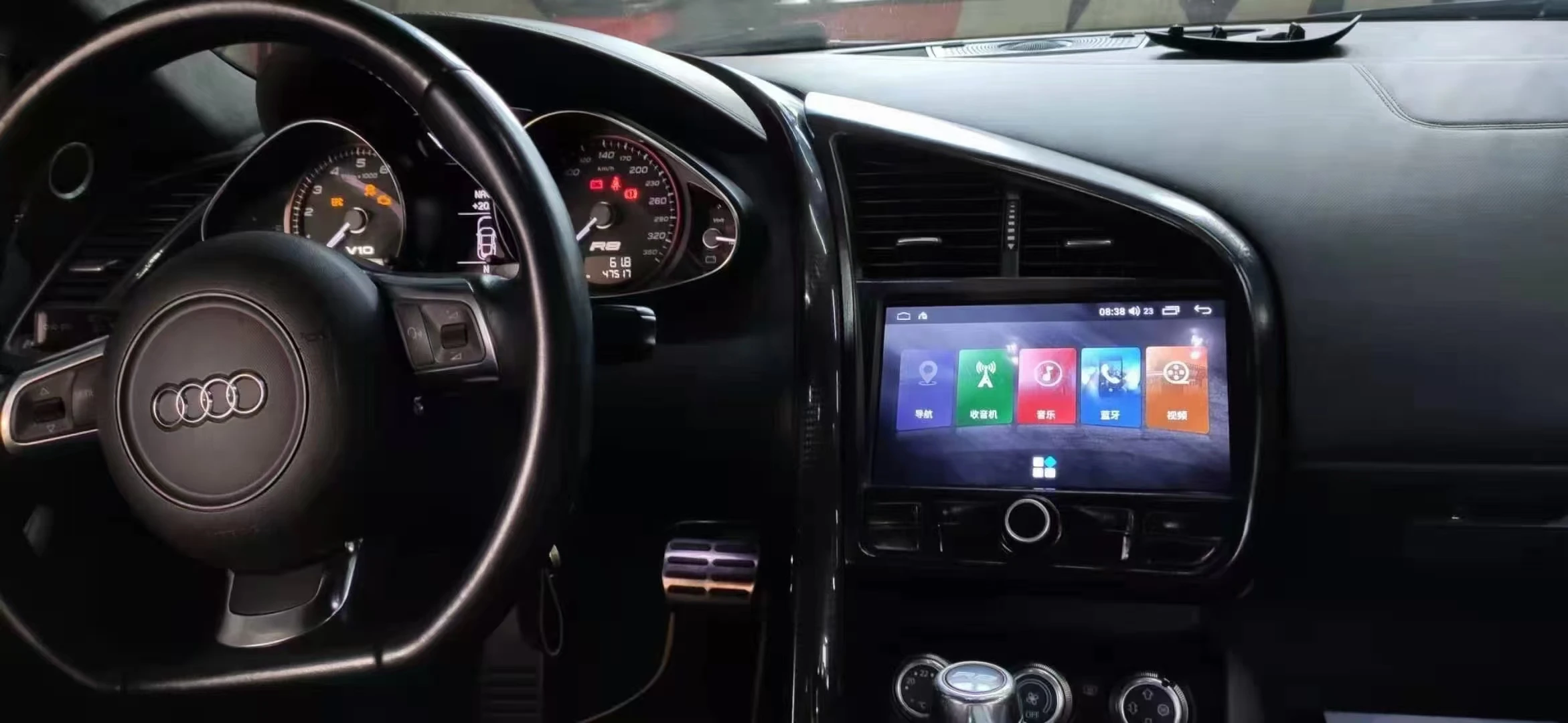Android Vertical Style Radio for Audi R8 2007-2015 - Image 6