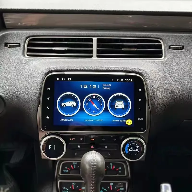 8'' Android Vertical Style Radio for Chevy Camaro 2008-2015 - Image 3