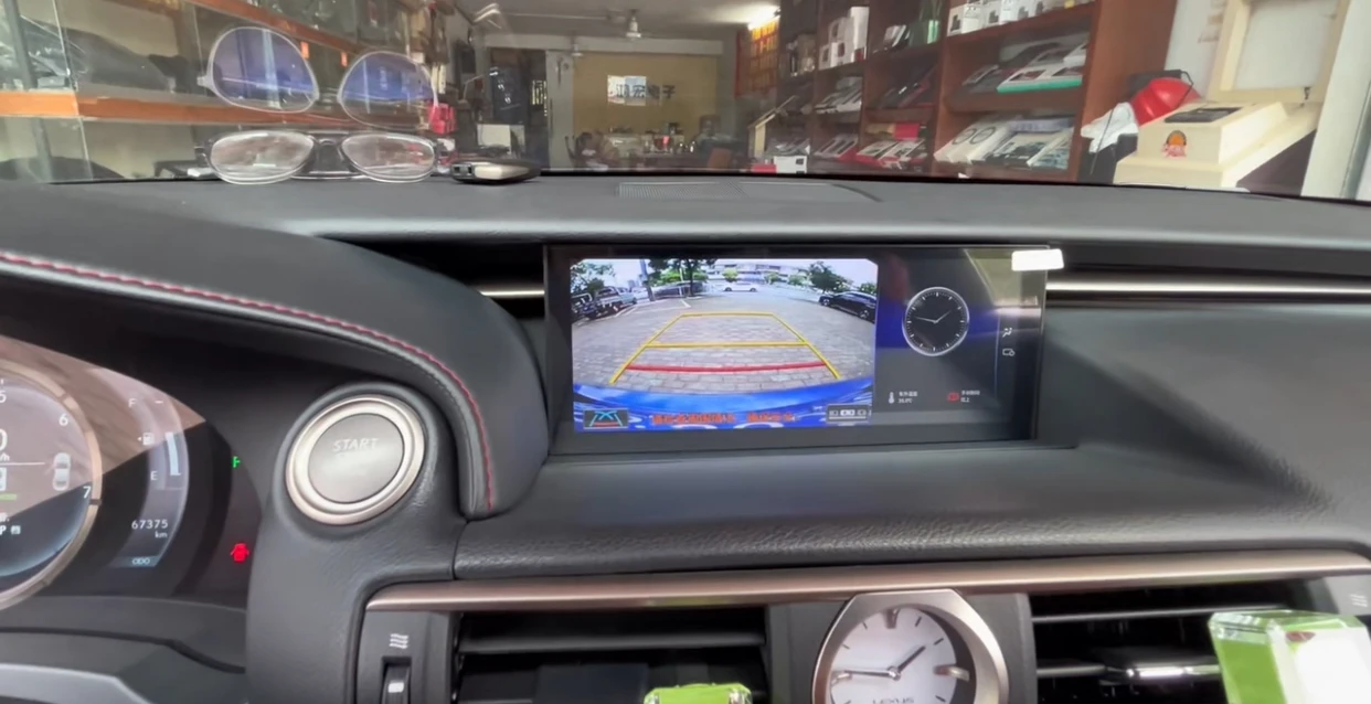 10.25 Inch Android Vertical Style Radio for Lexus IS & RC 2013-2017 - Image 4