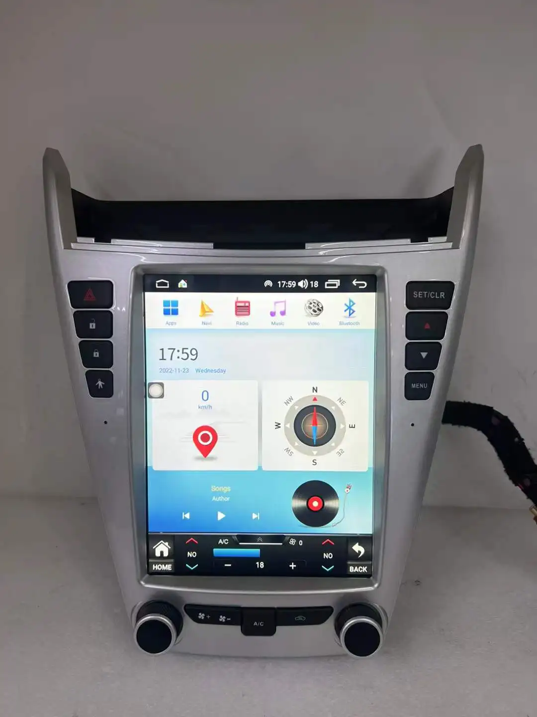 12.1 Inch Android Vertical Style Radio for Chevrolet Equinox 2010-2017 - Image 4