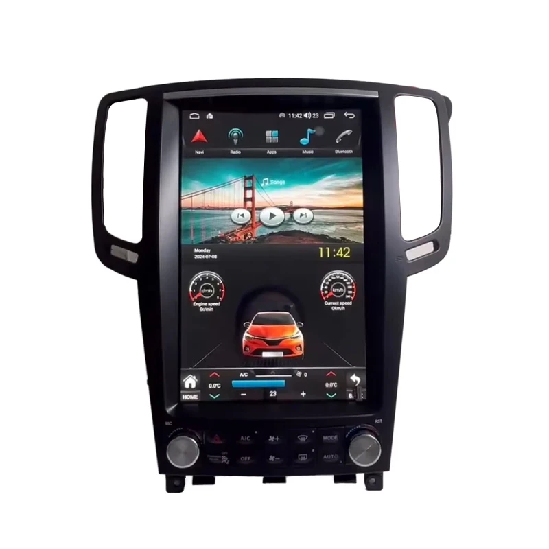 12.2 Inch Android Vertical Style Radio for Infiniti G37 G25 2004-2013