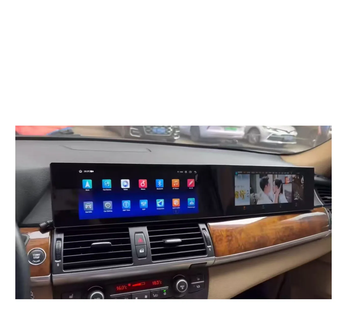 21 Inch for BMW X5/X6 E70/E71 2009-2013 Vertical Style Radio Carplay MP3 4G DSP