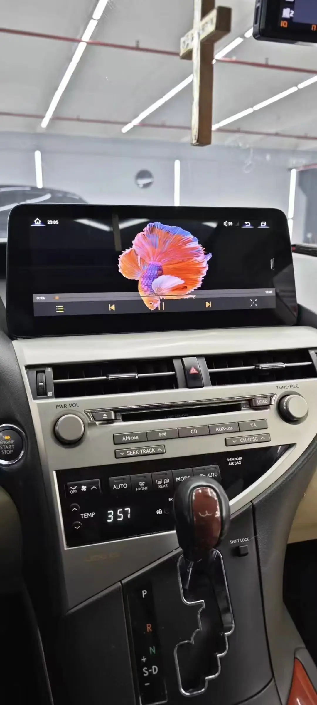 12.3 Inch Android Vertical Style Radio for Lexus RX270 2009-2015 - Image 5