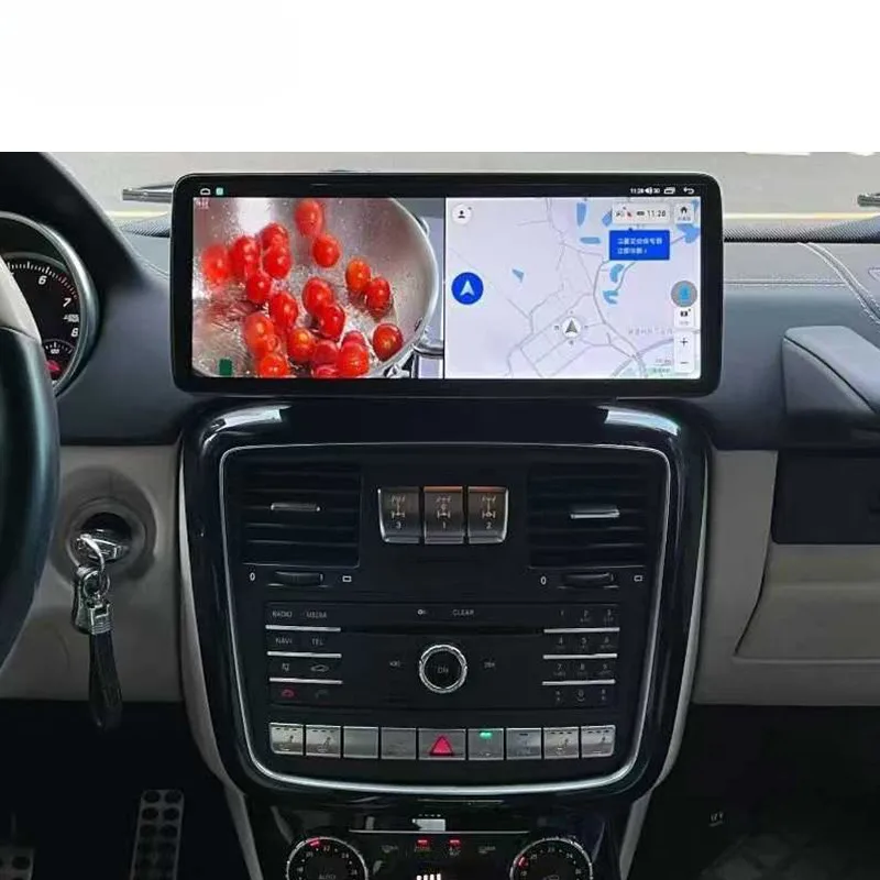 12.8 Inch Android Vertical Style Radio for Mercedes Benz G Class G500 G350 2013-2018