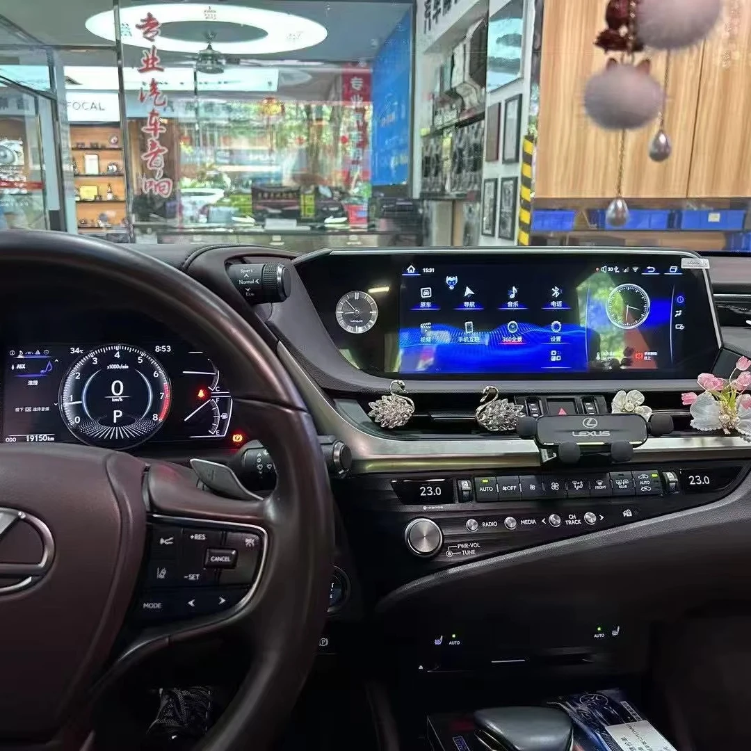 12.3 Inch Android Vertical Style Radio for Lexus ES 2018-2021