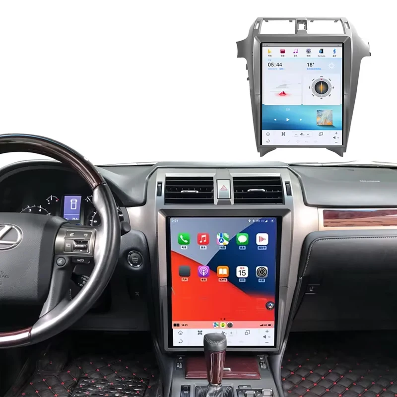 15 inch Android Vertical Style Radio for LEXUS GX400 GX460 2010-202