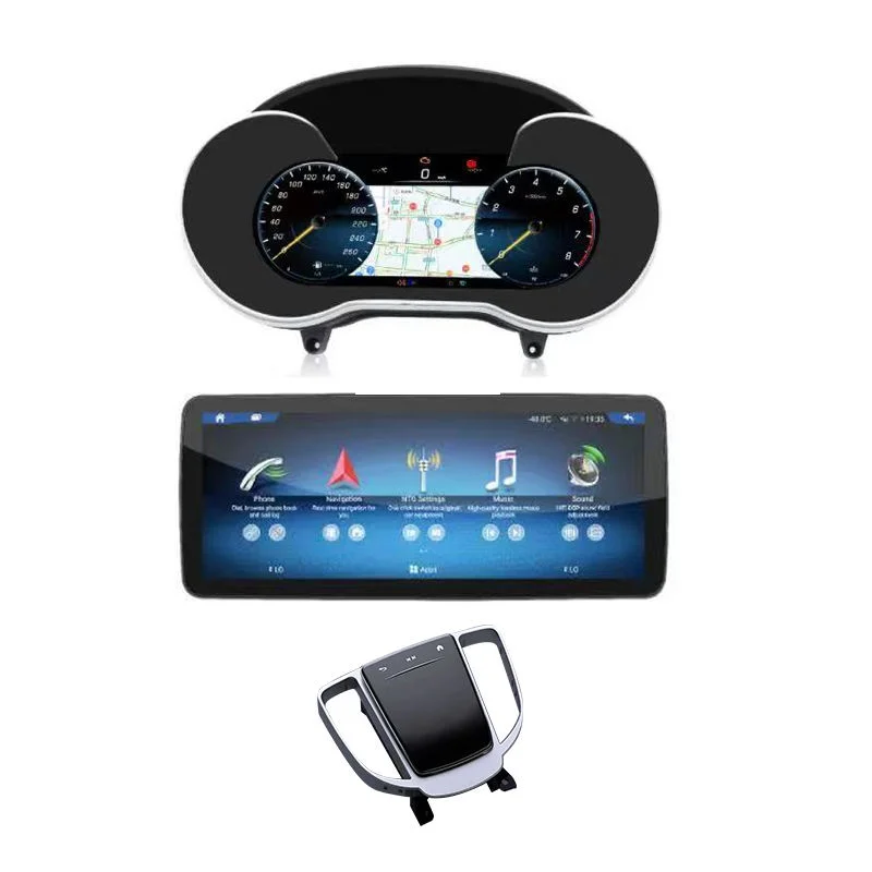 12.3 Inch Android Vertical Style Radio and Dashboard for Mercedes-Benz C-Class W205/GLC 2015-2018