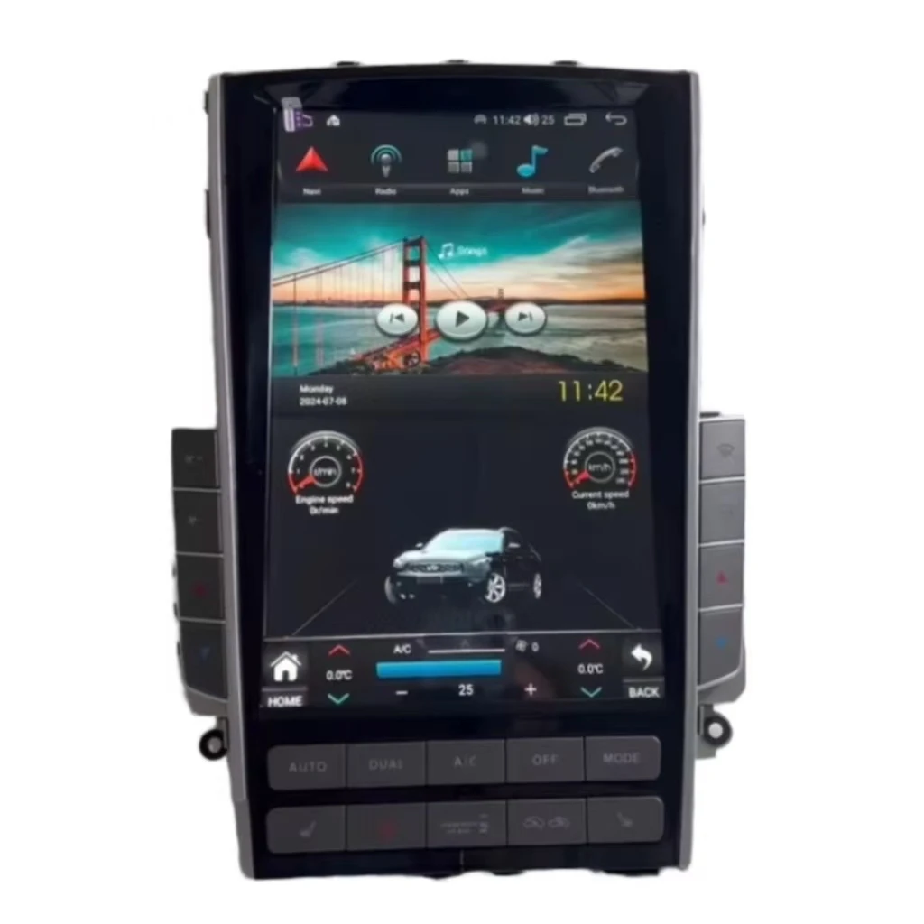 Android Vertical Style Radio for Infiniti Q50L 2018 - Image 2