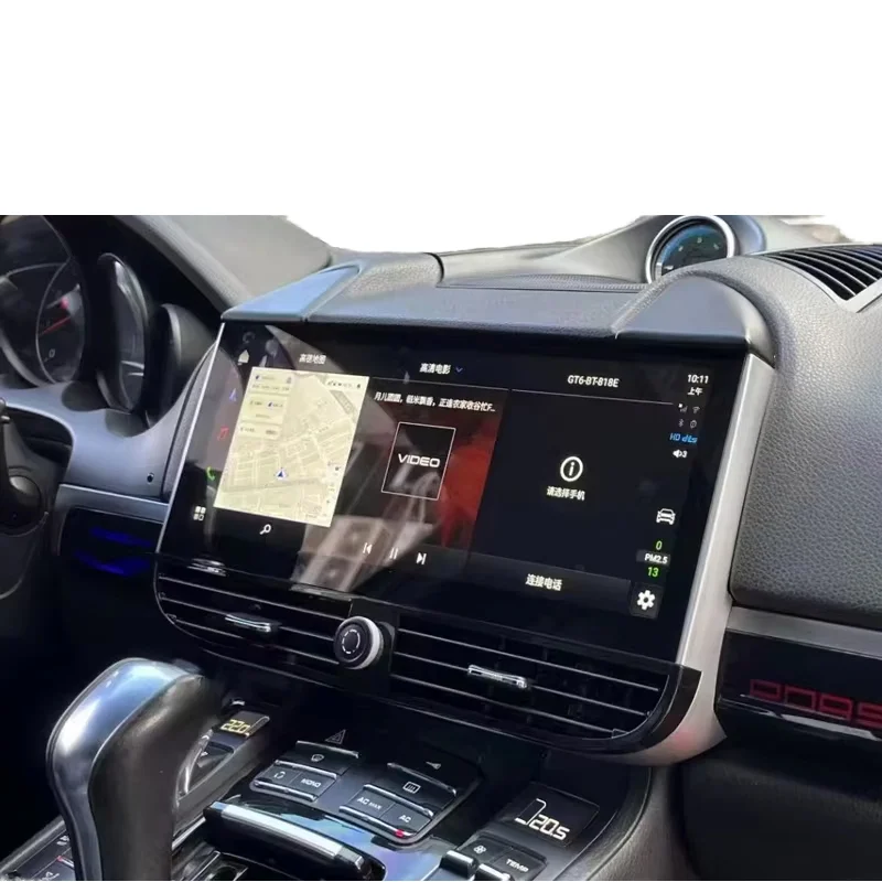 12.3 Inch Android Vertical Style Radio for Porsche Cayenne 2011-2017 - Image 2