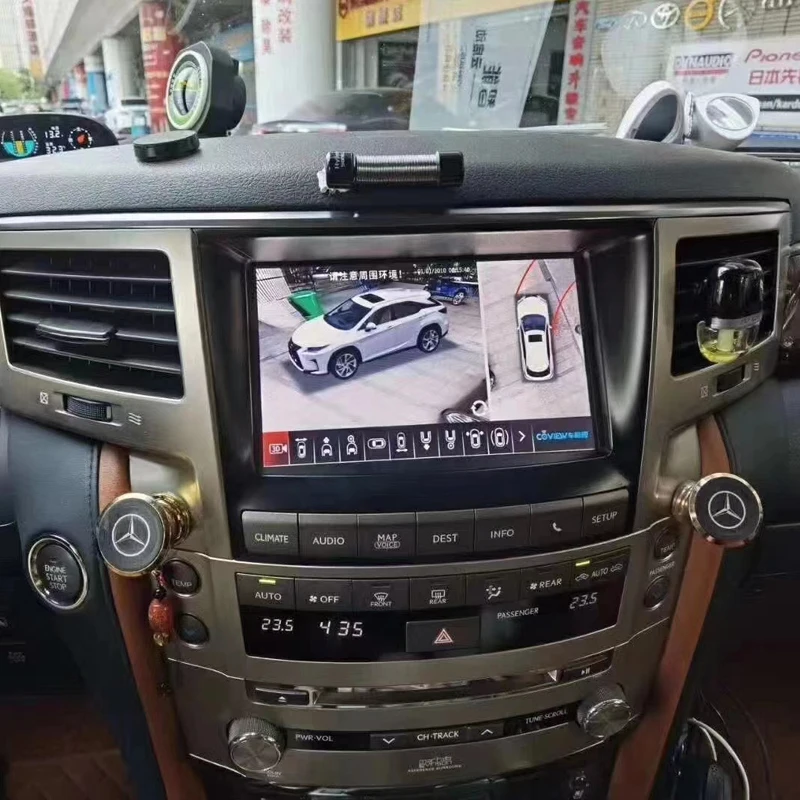 8 Inch Android Vertical Style Radio for Lexus LX570 - Image 6