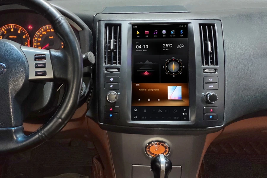 11.8 Inch Android Vertical Style Radio for Infiniti FX35 FX45 2004-2008 - Image 3