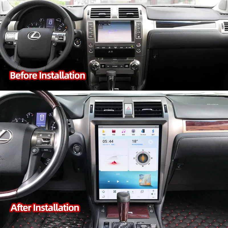 15 inch Android Vertical Style Radio for LEXUS GX400 GX460 2010-2020 - Image 4