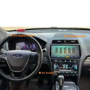Android Vertical Style Radio and Dashboard for Ford Explorer 2011-2019