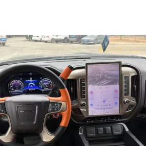 14.5 Inch Android Stereo Radio GPS Navigation LCD Digital Cluster Speedometer Panel Dashboard for Chevrolet Silverado GMC Sierra