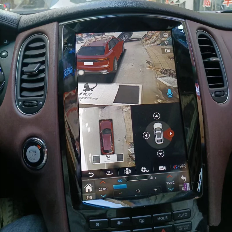 12.1 Inch Android Vertical Style Radio for Infiniti QX50 EX 2013-2016 - Image 5
