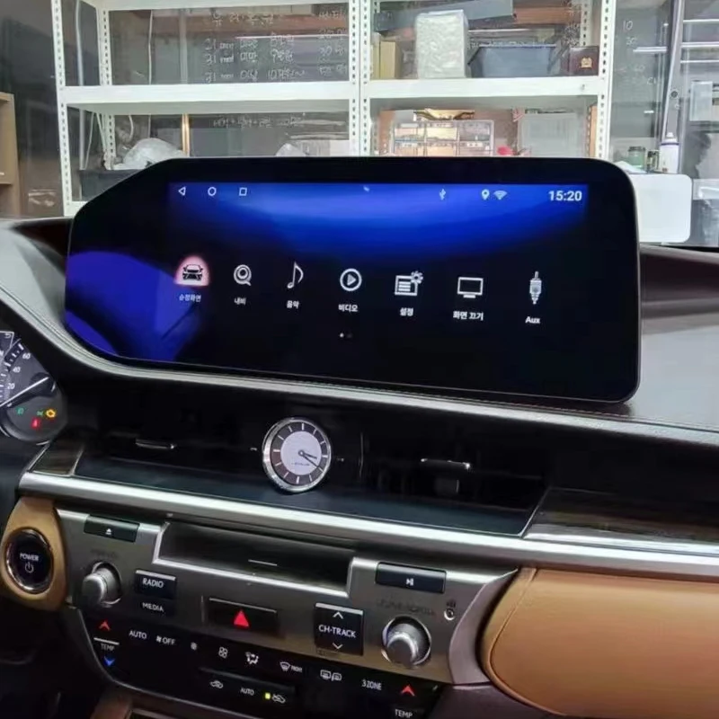 12.3 Inch Android Vertical Style Radio for Lexus ES 2013-2017 - Image 5