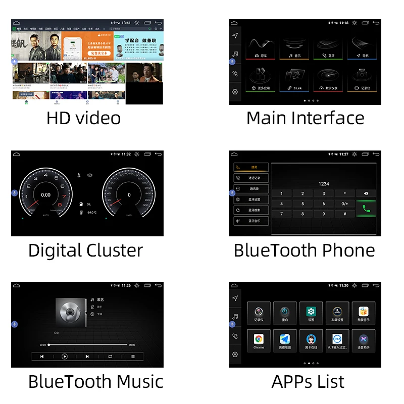 9 Inch Android Vertical Style Radio for Audi A6L A7 S7 C7 2012-2018 - Image 5