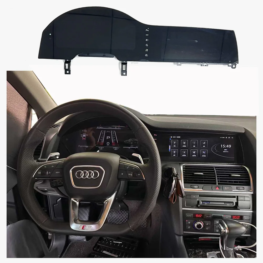 Android Vertical Style Radio and Dash for Audi Q7 2005-2015 - Image 2