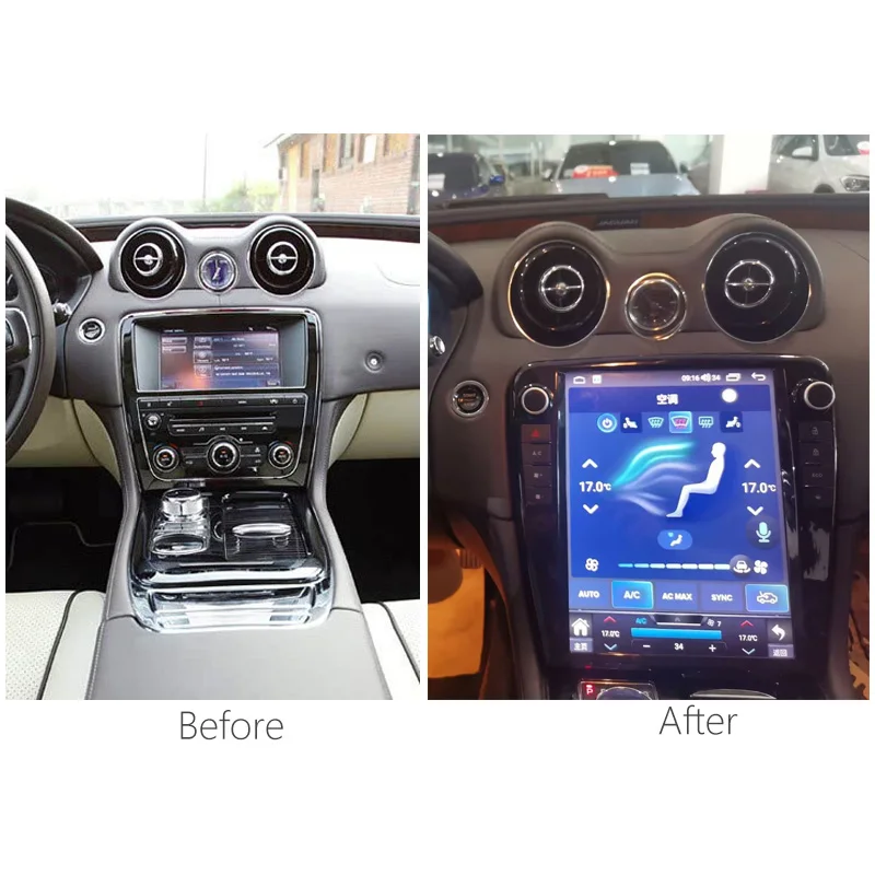 12.1" Android Vertical Style Radio for Jaguar XJL 2010-2016 - Image 4