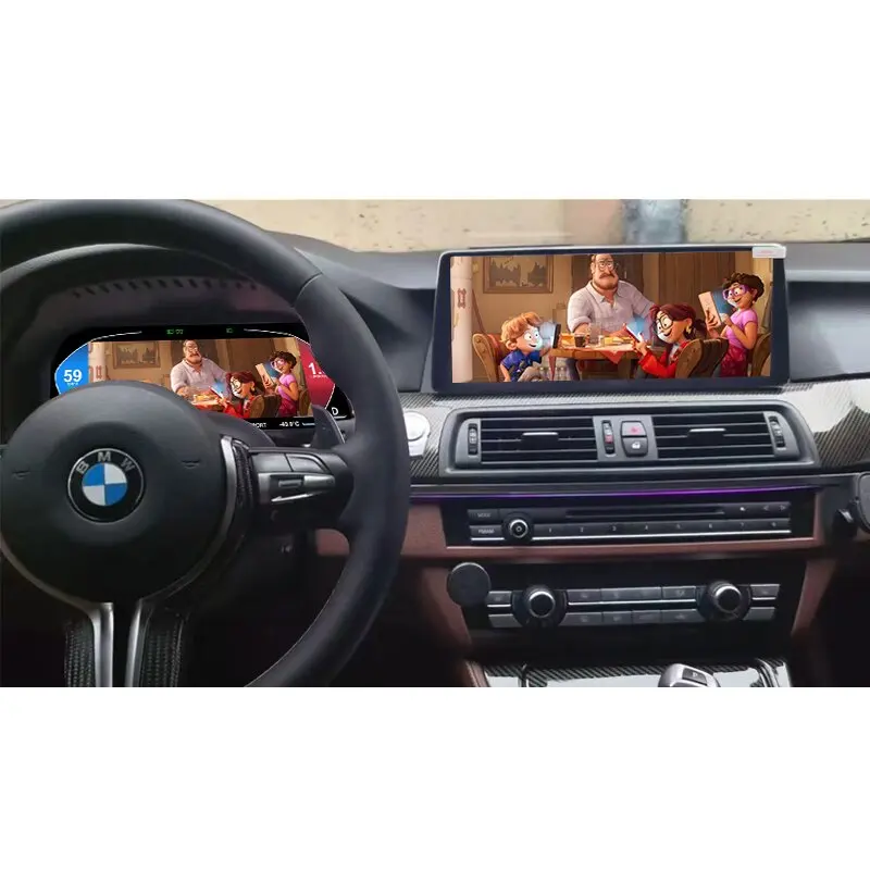 Car Android Radio Screen Gps Navigation Carplay LCD Digital Cluster Instrument Speedometer for BMW 5 Series F10 2011-2017 - Image 6